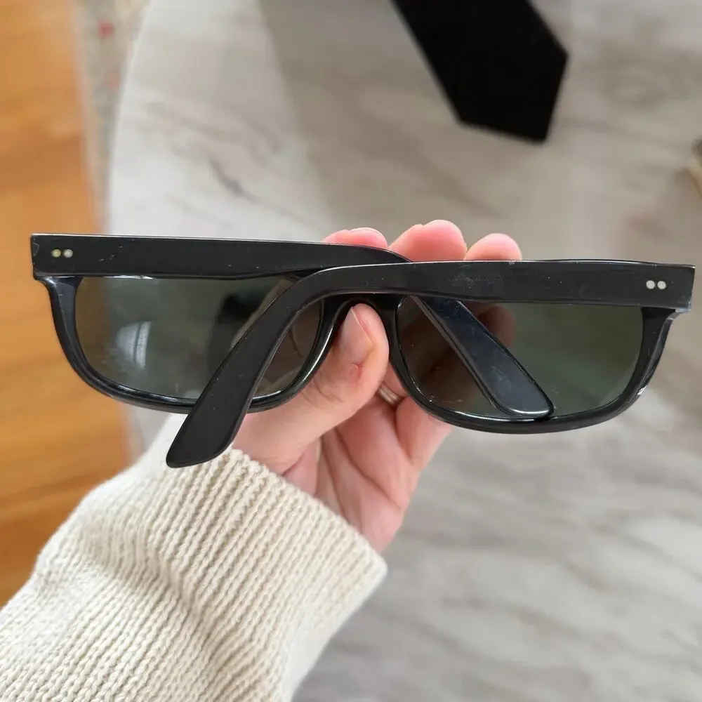 Vintage Ray-Ban Balorama Black Sunglasses (Clint Eastwood, Dirty Harry)